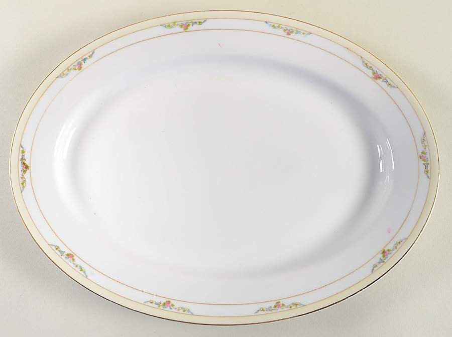 Roseleigh 13" Oval Serving Platter by Noritake-1