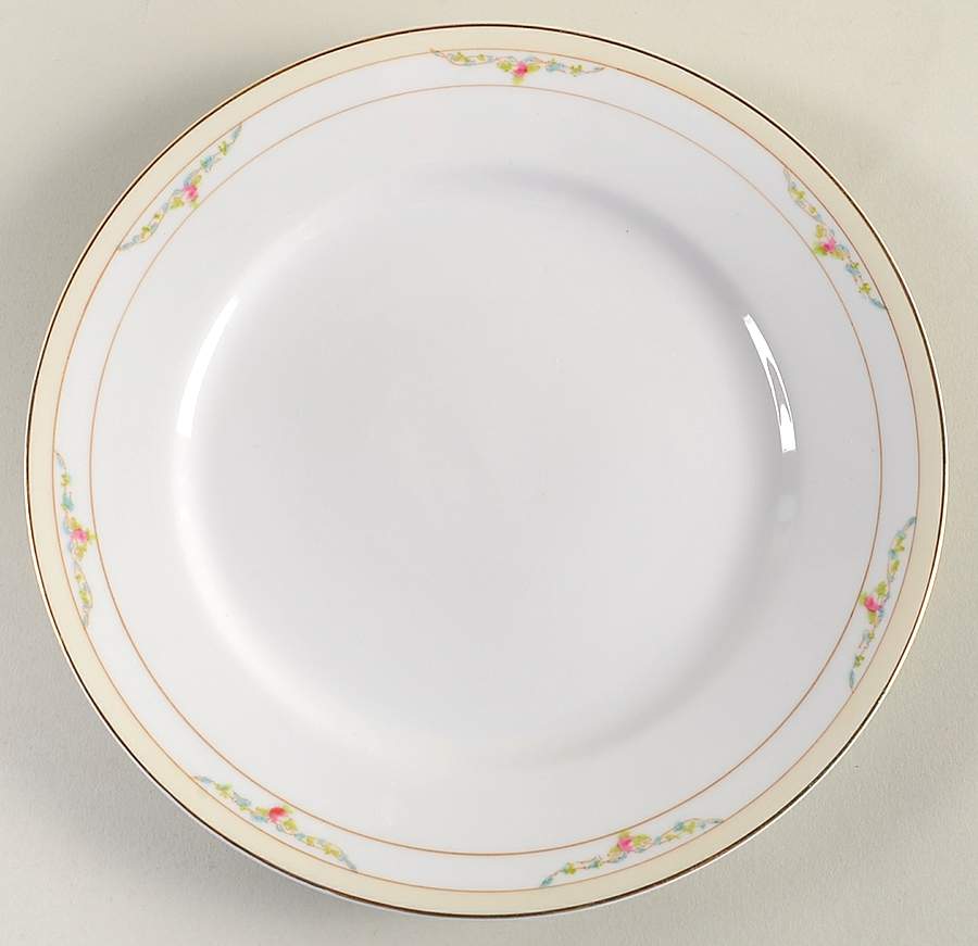 Roseleigh Luncheon Plate by Noritake-1