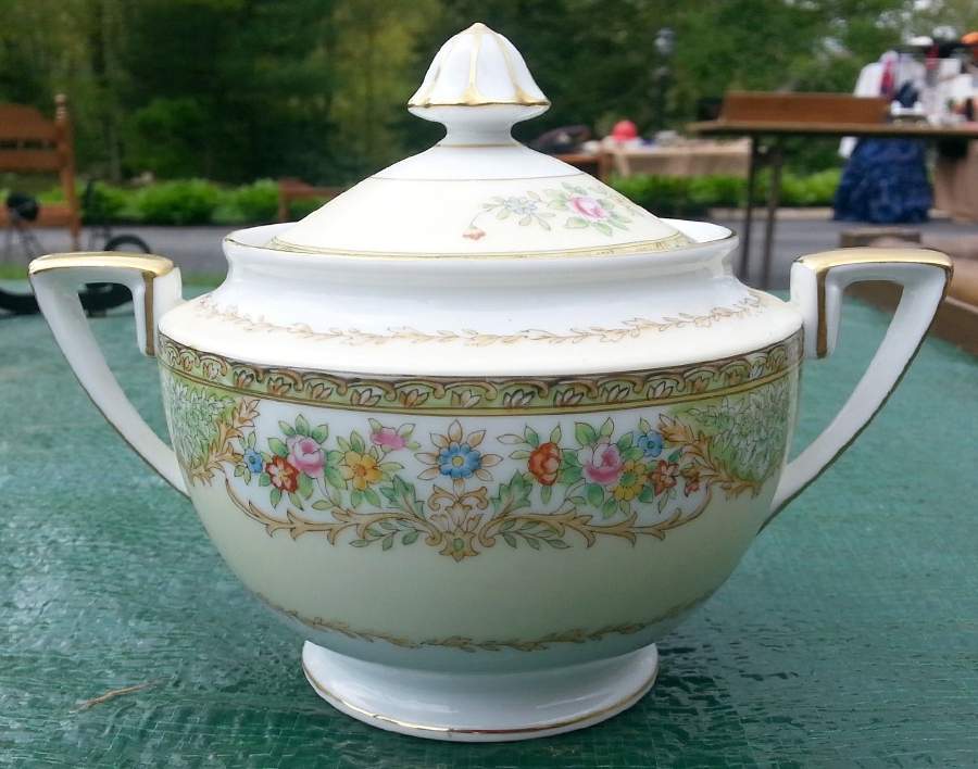 N1157 Sugar Bowl & Lid by Noritake-1