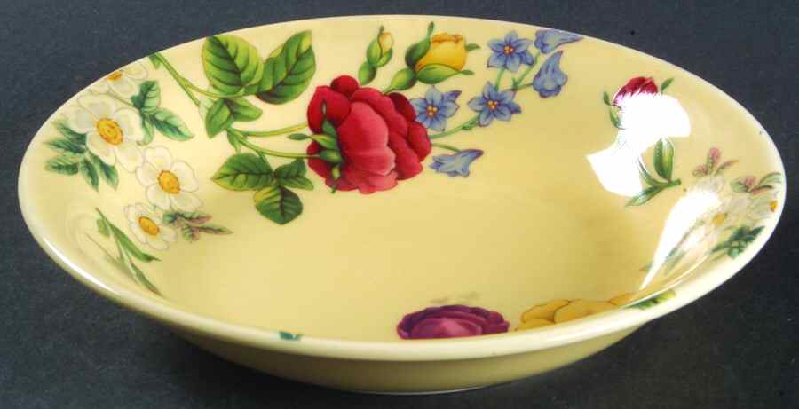Rose Garden Fruit/Dessert (Sauce) Bowl by Nikko-1