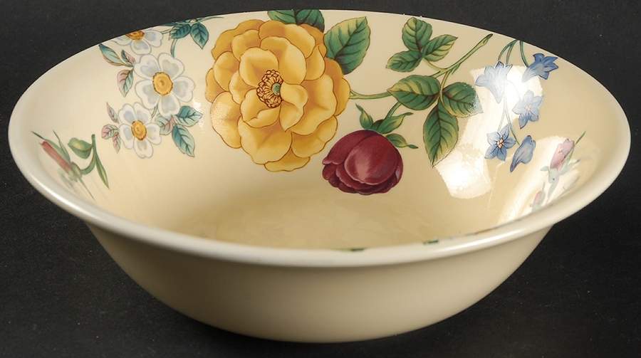 Rose Garden Coupe Cereal Bowl by Nikko-1