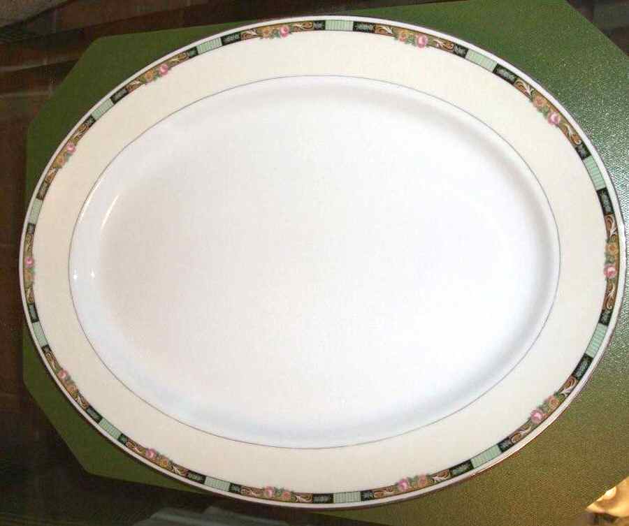 N1160 12" Oval Serving Platter by Noritake-1