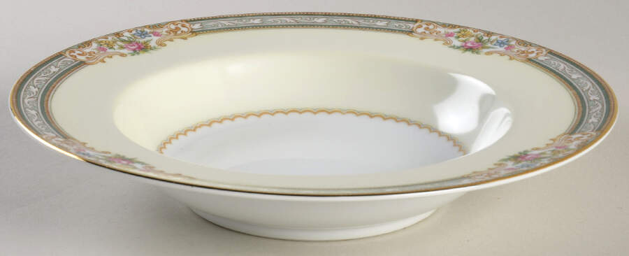 Lynbrook (4724 & NO #) Rim Soup Bowl by Noritake-1