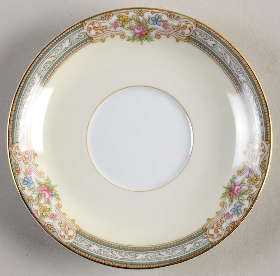 Lynbrook (4724 & NO #) Saucer for Footed Cup by Noritake-1