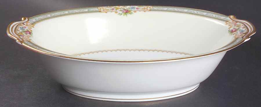 Lynbrook (4724 & NO #) 10" Oval Vegetable Bowl by Noritake-1