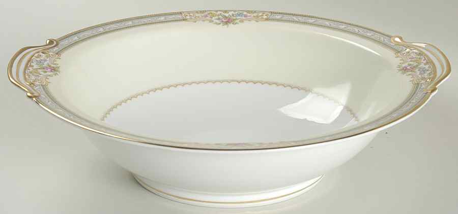 Lynbrook (4724 & NO #) 10" Round Vegetable Bowl by Noritake-1
