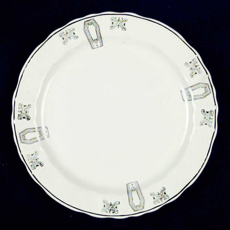 Wellesley Luncheon Plate by Nasco China (USA)-1