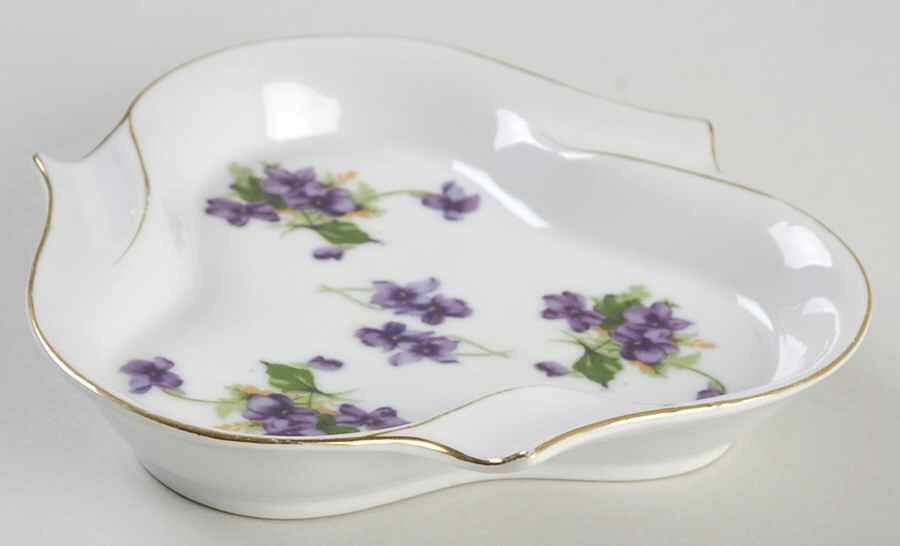Sweet Violets 5" Ashtray by Norcrest-1