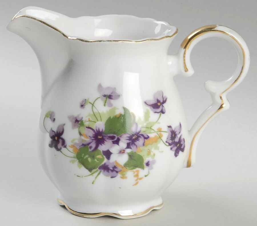 Sweet Violets Creamer by Norcrest-1