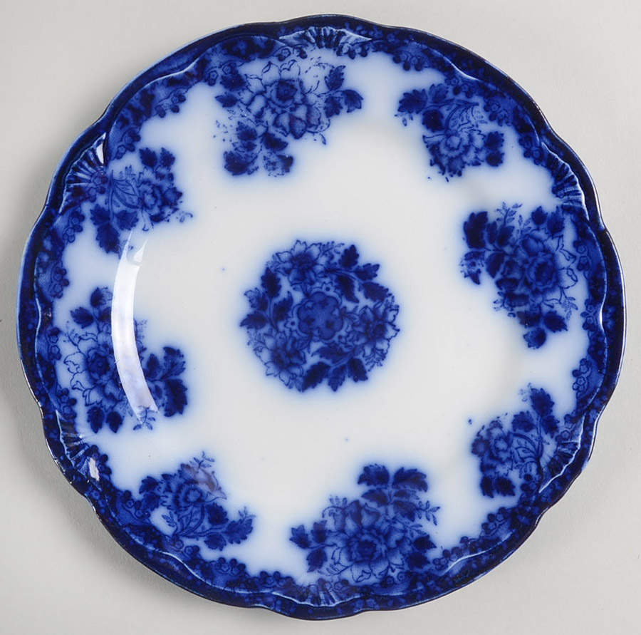 Waldorf (Fan Embossed Edge) Dessert/Pie Plate by New Wharf-1