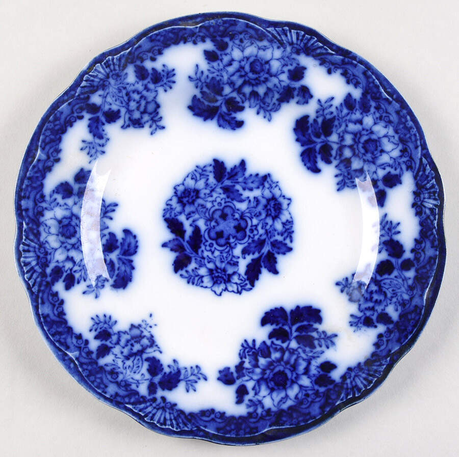 Waldorf (Fan Embossed Edge) Salad Plate by New Wharf-1