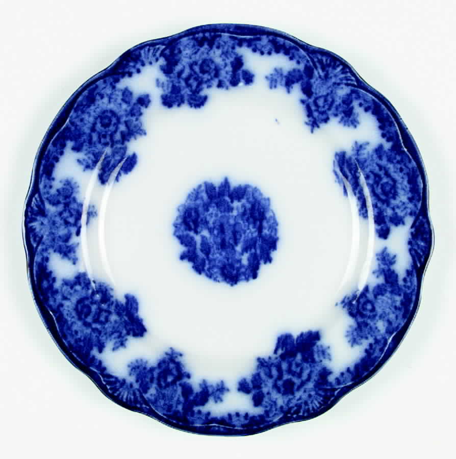 Waldorf (Fan Embossed Edge) Dinner Plate by New Wharf-1