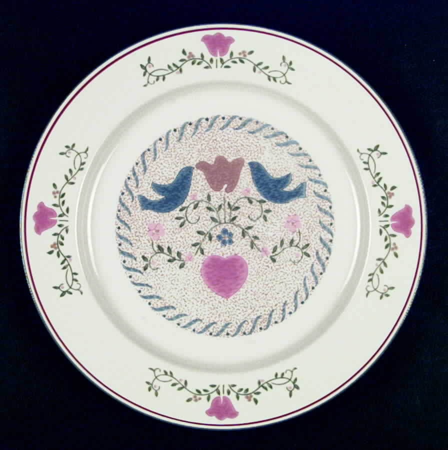 Country Cottage Dinner Plate by Newcor-1