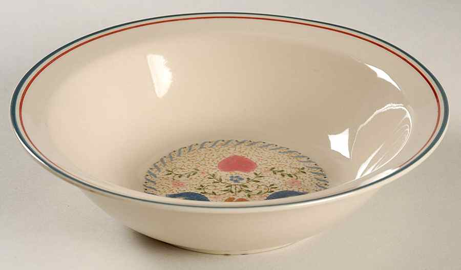 Country Cottage Rim Cereal Bowl by Newcor-1