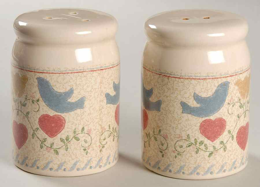 Country Cottage Salt & Pepper Set by Newcor-1