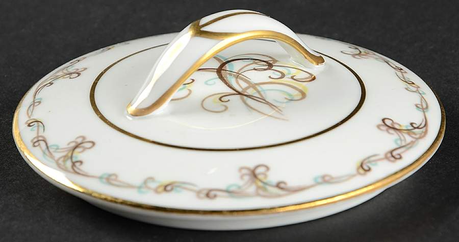Esquire Lid for Sugar Bowl by Noritake-1
