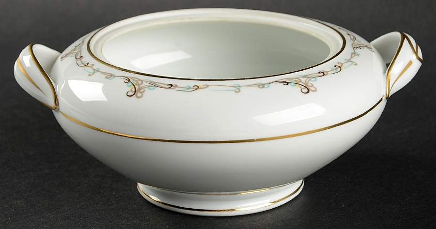 Esquire Sugar Bowl No Lid by Noritake-1