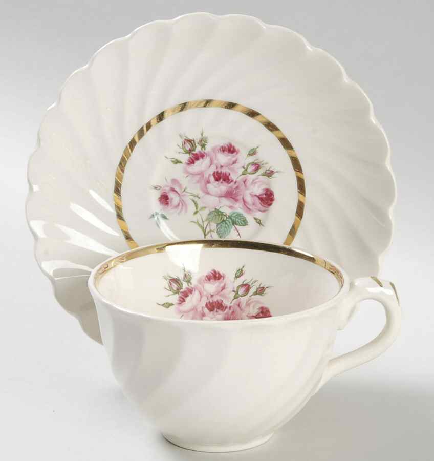 Allison Flat Cup & Saucer Set by Newport-1