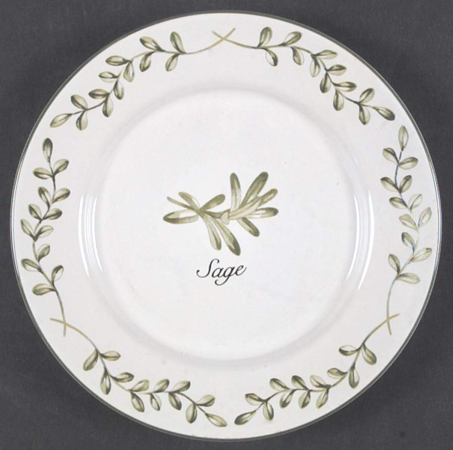 Herb Garden Salad Plate by Newcor-1
