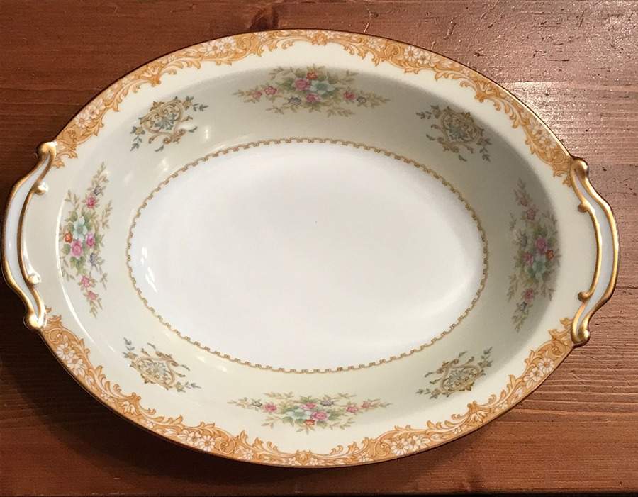 N1182 10" Oval Vegetable Bowl by Noritake-1