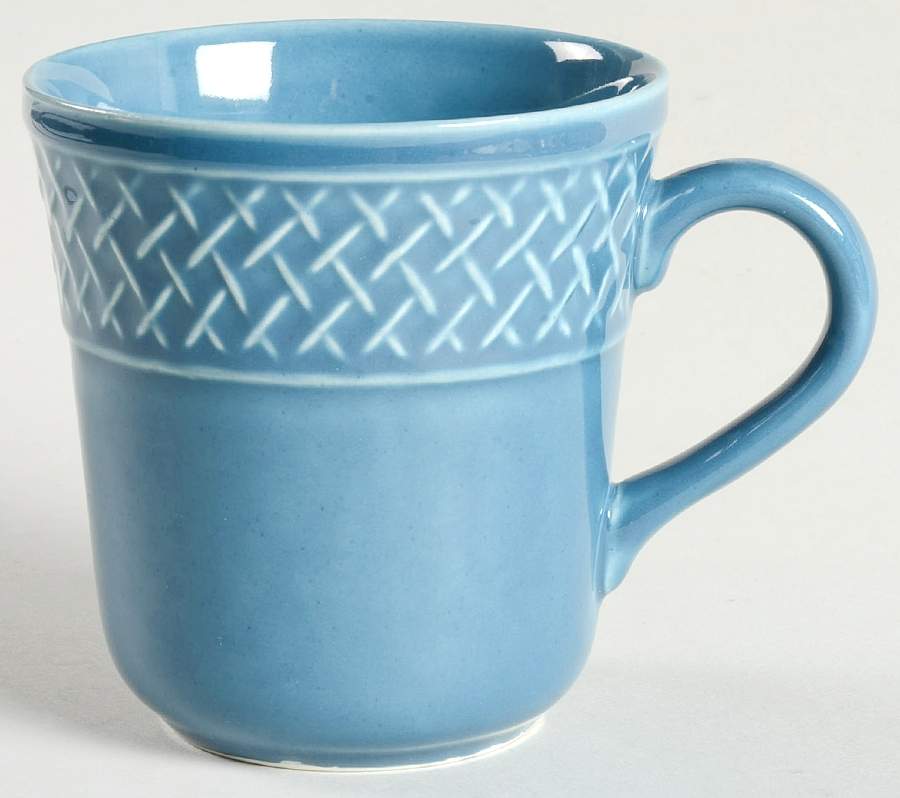 Perennial Colours Slate Blue Mug by Nancy Calhoun-1