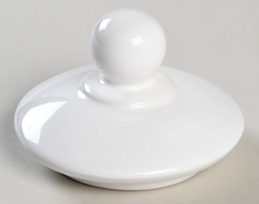 Coronado White Lid for Sugar Bowl by Nancy Calhoun-1