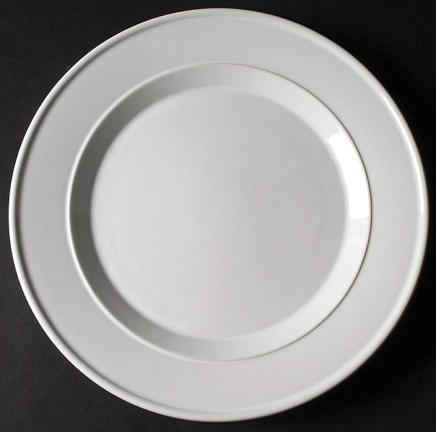 Coronado White Dinner Plate by Nancy Calhoun-1