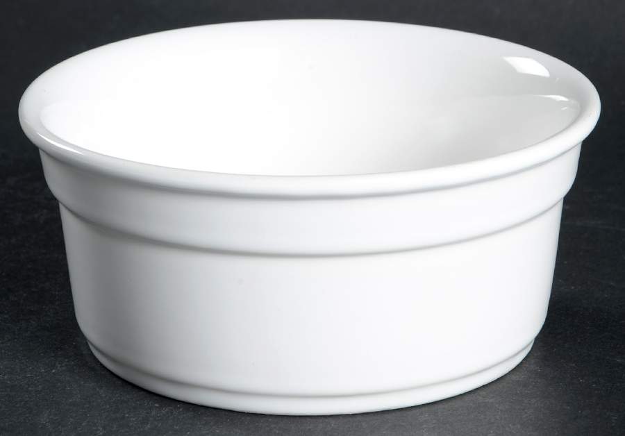 Coronado White Fruit/Dessert (Sauce) Bowl by Nancy Calhoun-1
