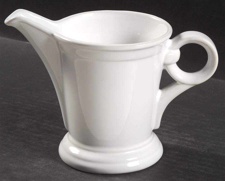 Coronado White Creamer by Nancy Calhoun-1