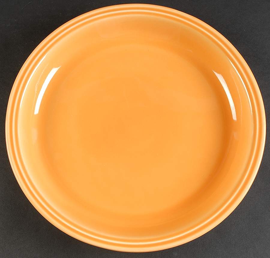 Flamingo Marigold(Orange) 11" Chop Plate (Round Platter) by Nancy Calhoun-1