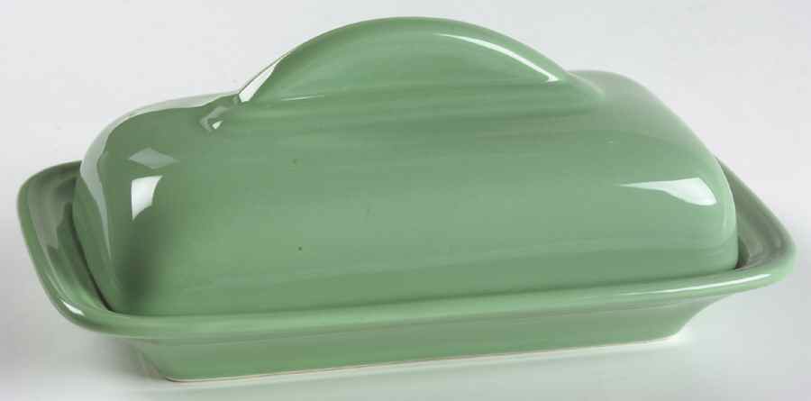Flamingo Apple Green 1/4 Lb Covered Butter by Nancy Calhoun-1