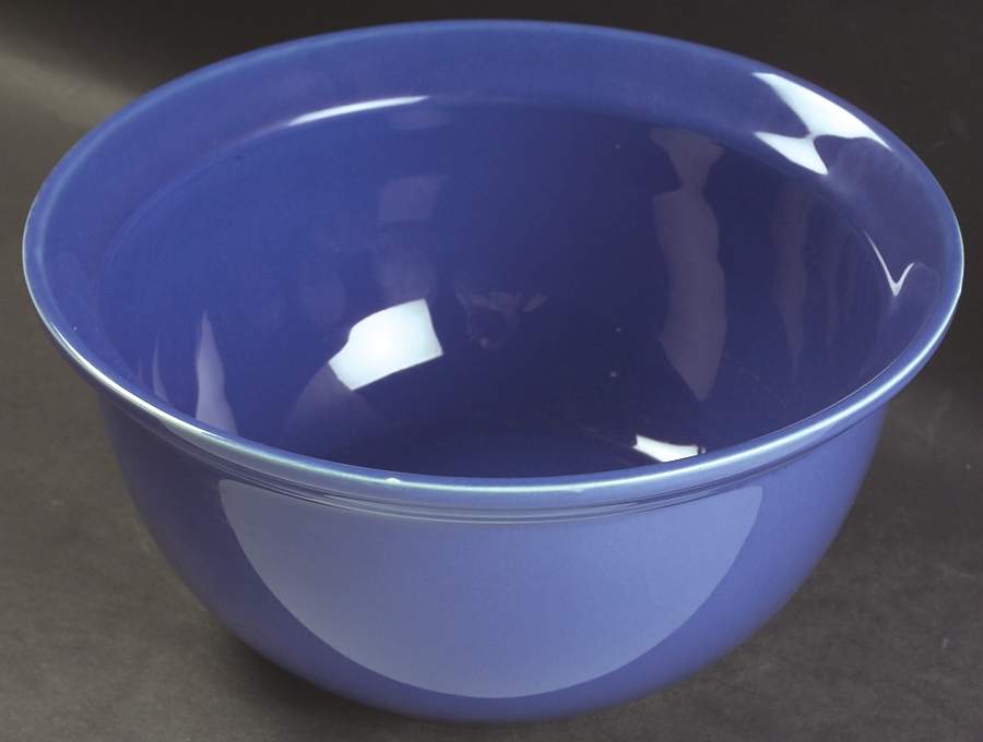 Flamingo Periwinkle(Blue) 8" Round Vegetable Bowl by Nancy Calhoun-1