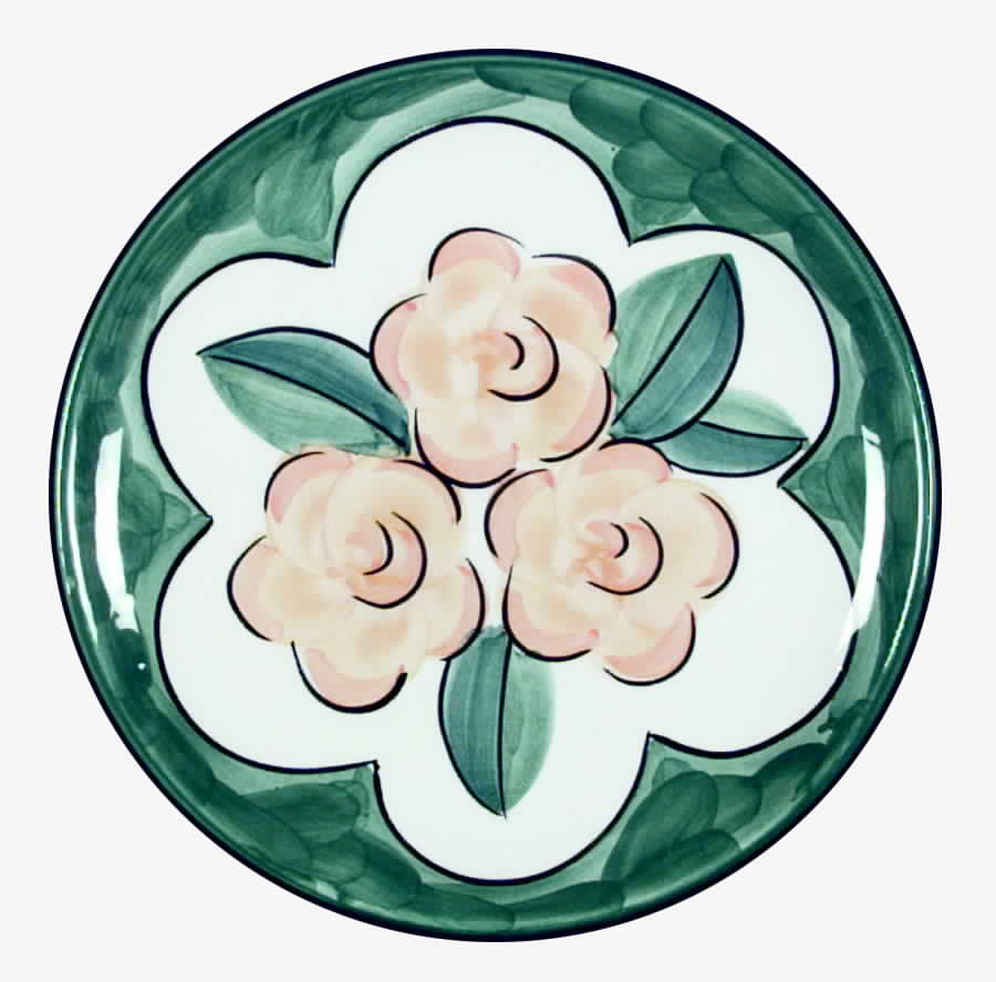 Las Rosas Salad Plate by Nancy Calhoun-1