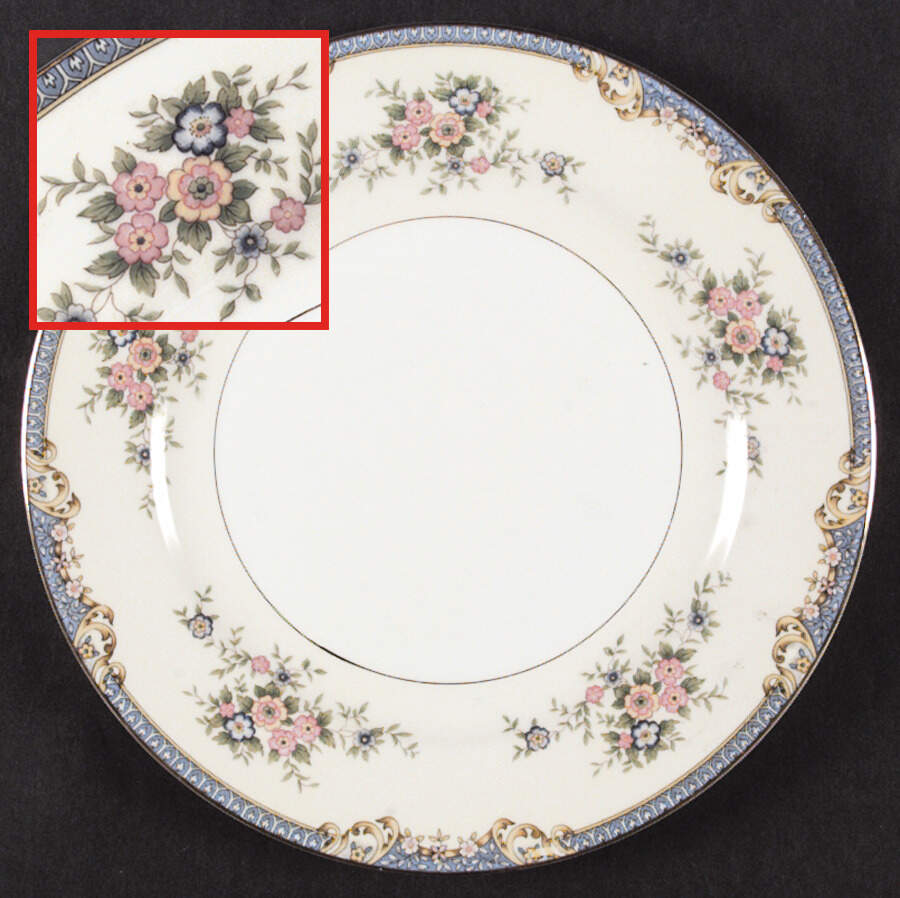Azure Dinner Plate by Noritake-1