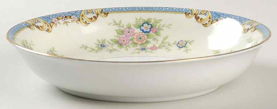 Azure Coupe Soup Bowl by Noritake-1