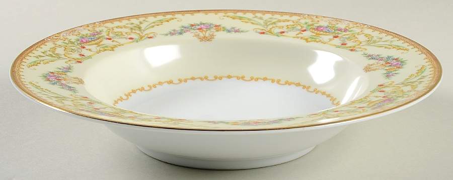 Nanette (4912) Rim Soup Bowl by Noritake-1