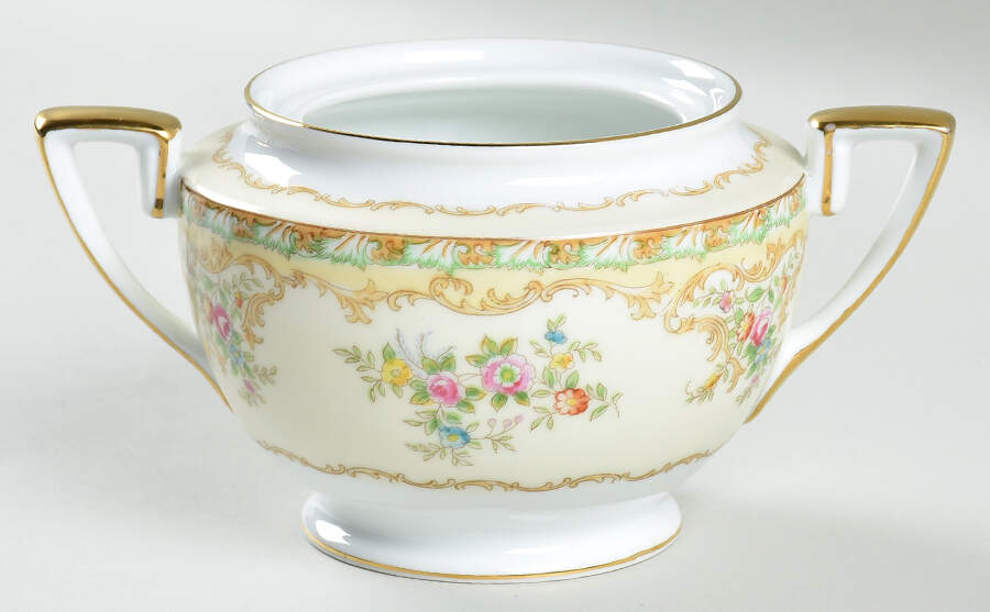 N1185 Sugar Bowl No Lid by Noritake-1