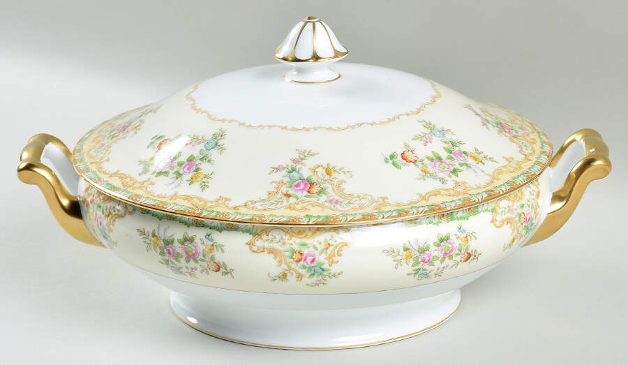 N1185 Round Covered Vegetable by Noritake-1