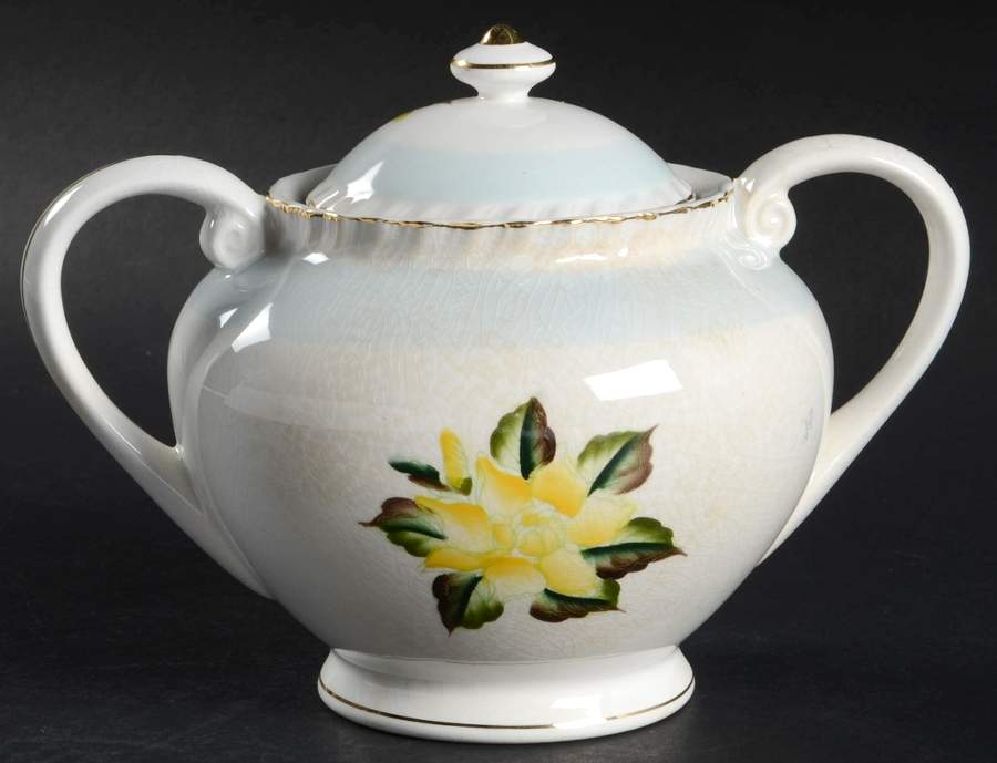 NIK54 Sugar Bowl & Lid by Nikko-1