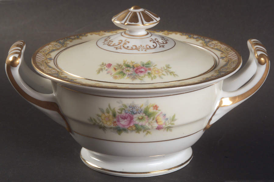 Carmela (4732) Sugar Bowl & Lid by Noritake-1
