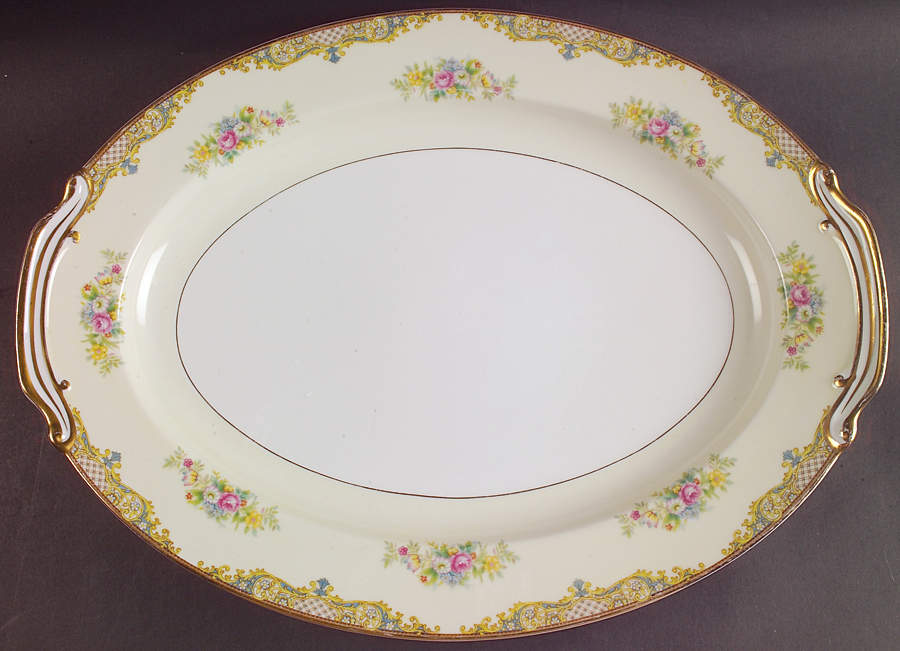 Carmela (4732) 16" Oval Serving Platter by Noritake-1