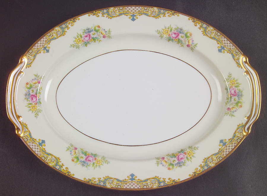 Carmela (4732) 12" Oval Serving Platter by Noritake-1