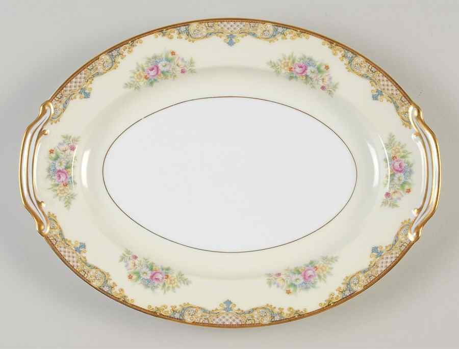Carmela (4732) 11" Oval Serving Platter by Noritake-1