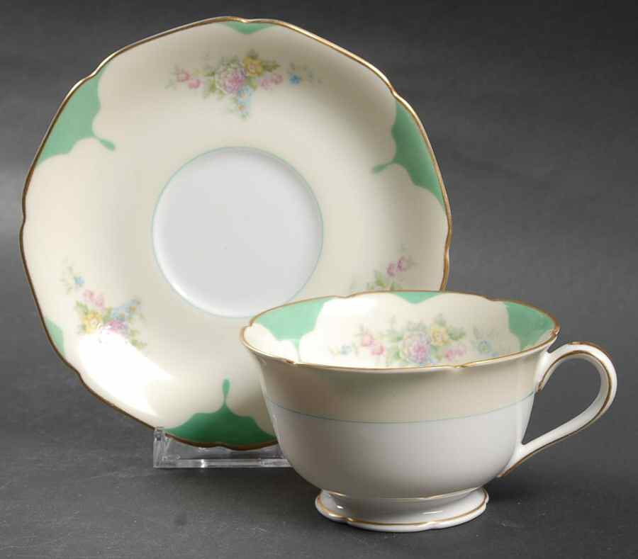 Cervantes Footed Cup & Saucer Set by Noritake-1