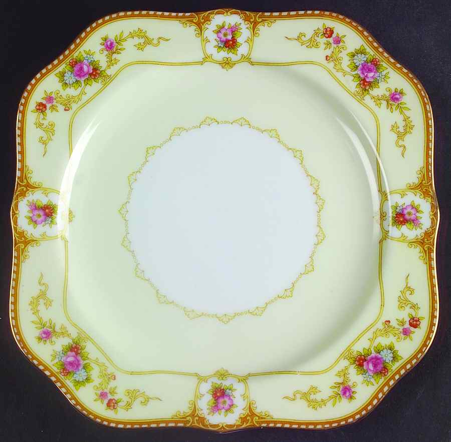 Allure Square Salad Plate by Noritake-1