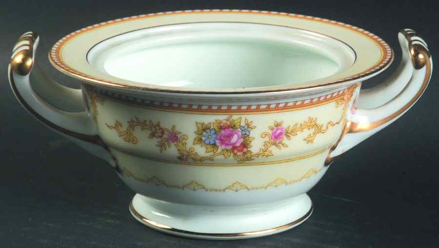 Allure Sugar Bowl No Lid by Noritake-1