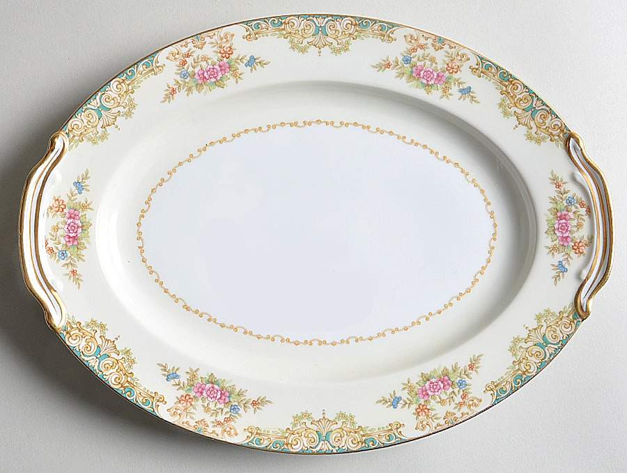 Camelot (3031 & NO #) 11" Oval Serving Platter by Noritake-1