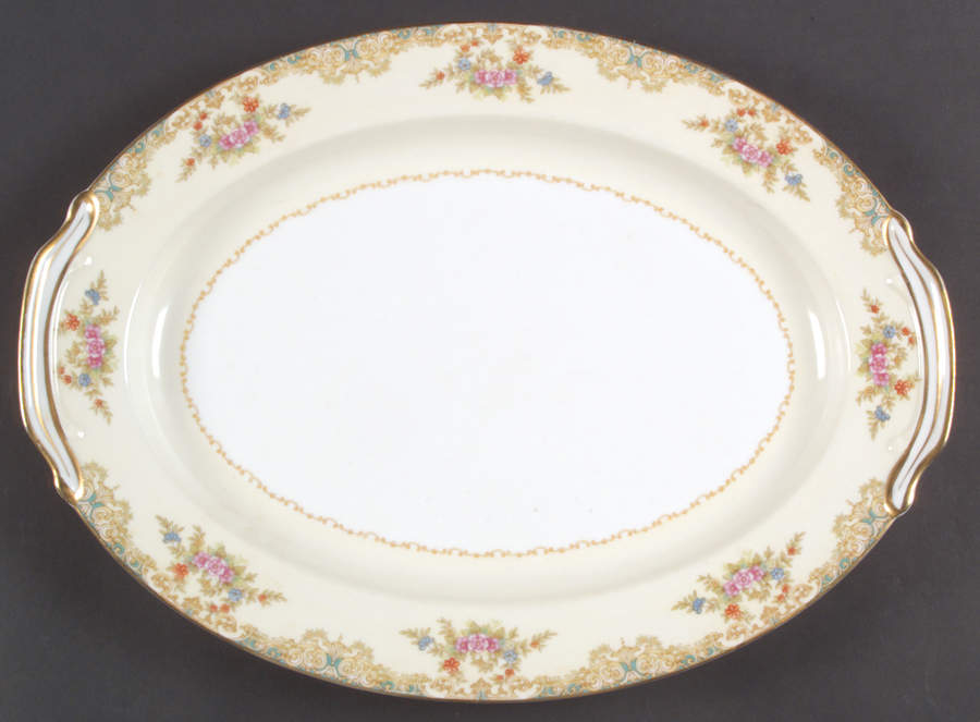 Camelot (3031 & NO #) 16" Oval Serving Platter by Noritake-1