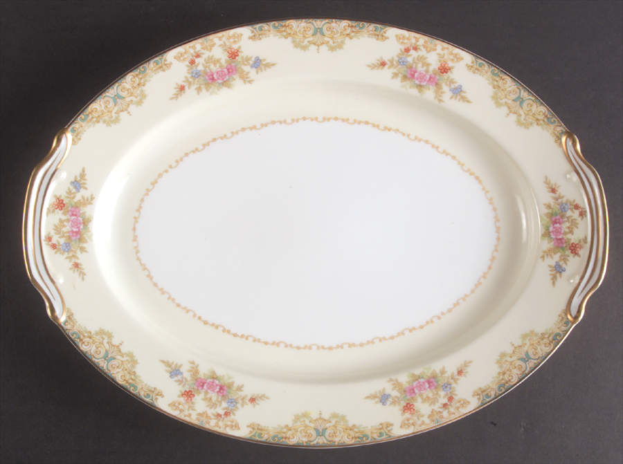 Camelot (3031 & NO #) 13" Oval Serving Platter by Noritake-1