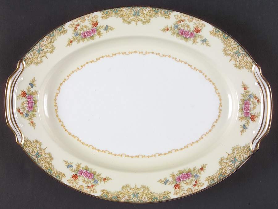 Camelot (3031 & NO #) 11" Oval Serving Platter by Noritake-1